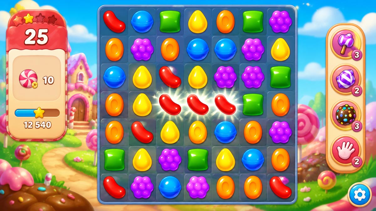 Детская игра «Пожарная станция» на движке Klados